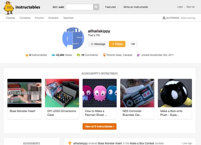 Instructables – Paul Mason